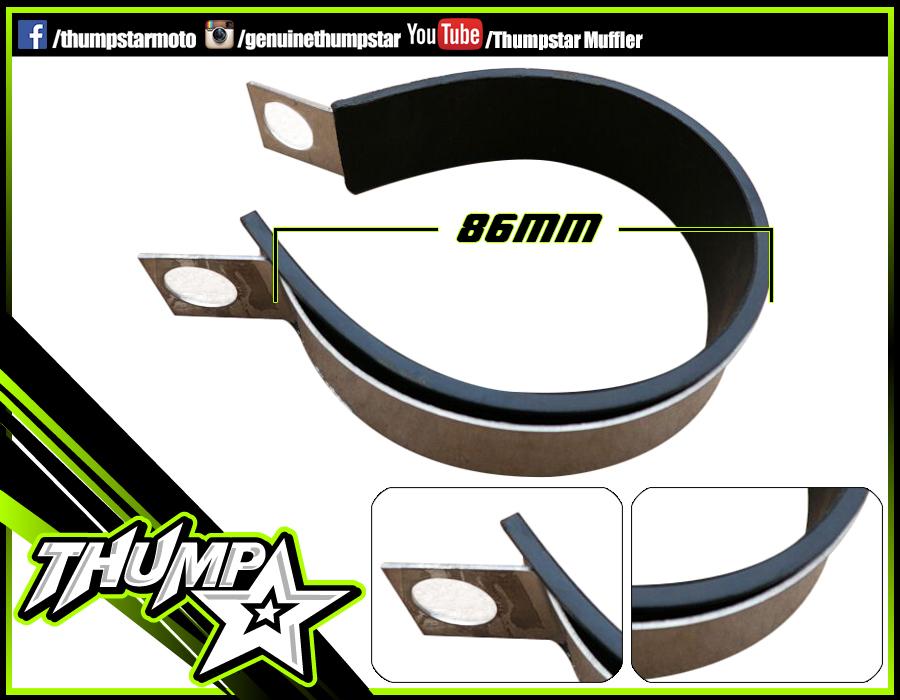 7496 | Exhaust | Muffler | Muffler Clamp | 86mm ID