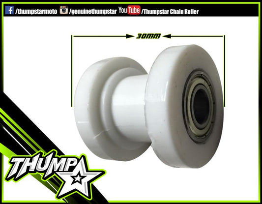 7502 | Chain Roller | 10mm Bolt | White